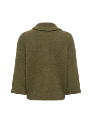 Only - ONLY Maggie 3/4 Wide Zip Cardigan Only - ONLY Maggie 3/4 Wide Zip Cardigan