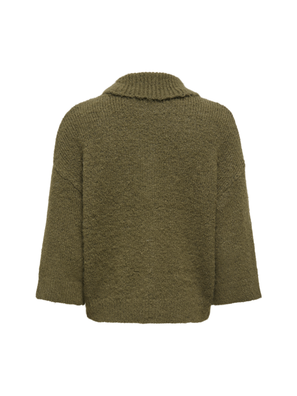 Only - ONLY Maggie 3/4 Wide Zip Cardigan
