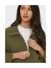 Only - ONLY Maggie 3/4 Wide Zip Cardigan Only - ONLY Maggie 3/4 Wide Zip Cardigan