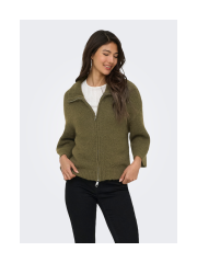 Only - ONLY Maggie 3/4 Wide Zip Cardigan Only - ONLY Maggie 3/4 Wide Zip Cardigan