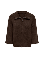 Only - ONLY Maggie 3/4 Wide Zip Cardigan Only - ONLY Maggie 3/4 Wide Zip Cardigan