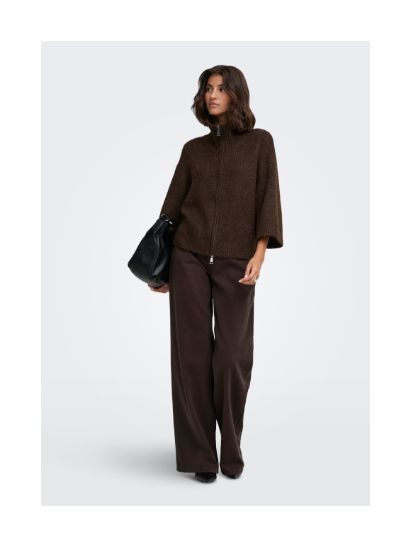 Only - ONLY Maggie 3/4 Wide Zip Cardigan