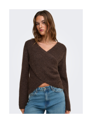 Only - ONLY Maggie LS Cross V-Neck Only - ONLY Maggie LS Cross V-Neck