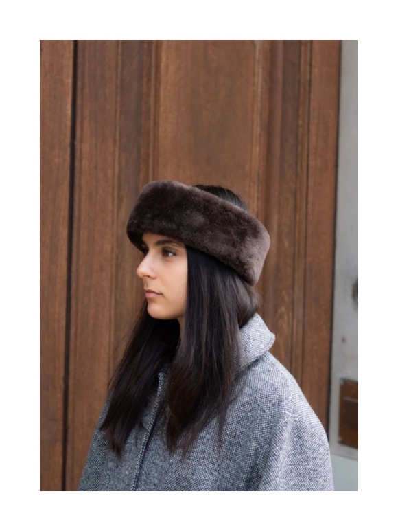 BECK SÖNDERGAARD - DORA SHEARLING PANDEBÅND