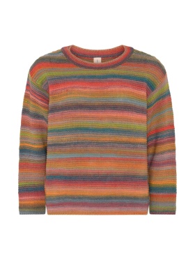 Skovhuus - Meleret strikbluse