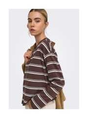 Only - HAPPY L/S STRIPE TEE Only - HAPPY L/S STRIPE TEE