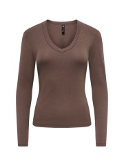 Only - RILEY V NECK TOP Only - RILEY V NECK TOP