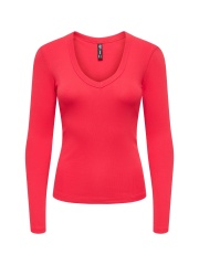 Only - RILEY V NECK TOP Only - RILEY V NECK TOP
