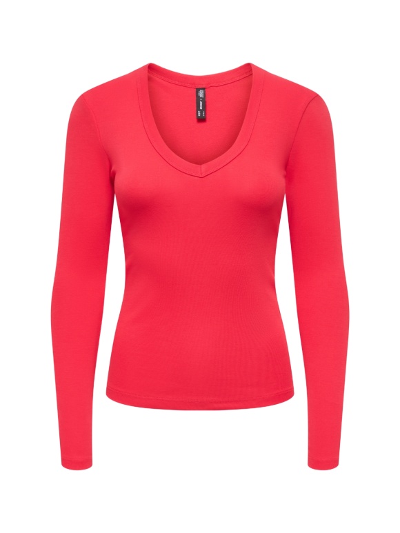 Only - RILEY V NECK TOP