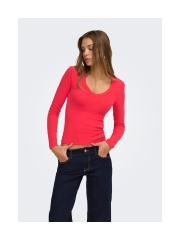 Only - RILEY V NECK TOP Only - RILEY V NECK TOP