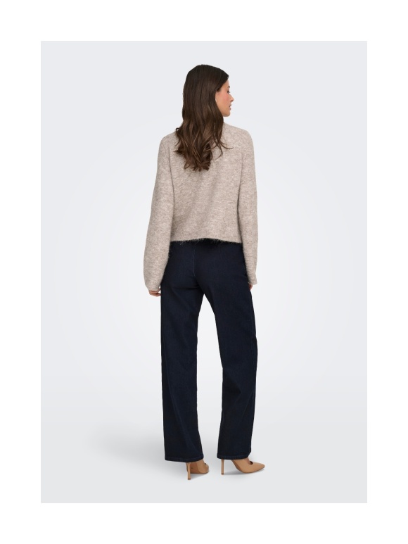 Only - MIGGIE LS O-NECK PEARL CARDIGAN