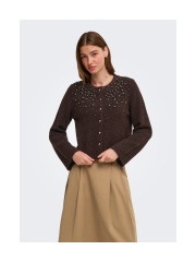 Only - MIGGIE LS O-NECK PEARL CARDIGAN Only - MIGGIE LS O-NECK PEARL CARDIGAN