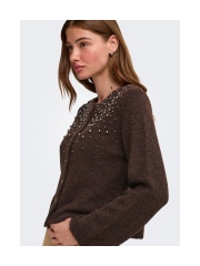 Only - MIGGIE LS O-NECK PEARL CARDIGAN Only - MIGGIE LS O-NECK PEARL CARDIGAN