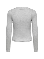 Only - JILLI L/S O-NECK DOUBLE TOP Only - JILLI L/S O-NECK DOUBLE TOP