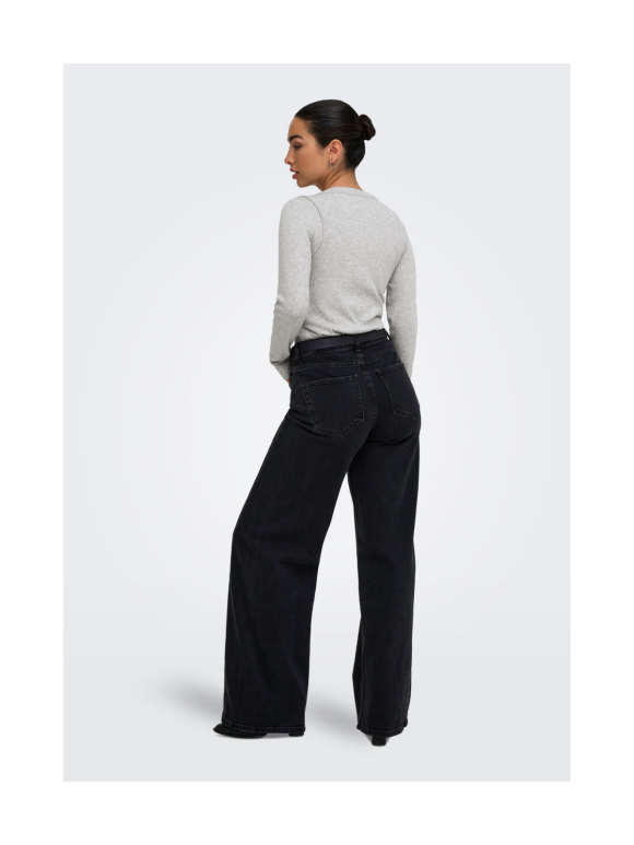 Only - JILLI L/S O-NECK DOUBLE TOP 