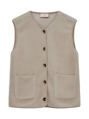 FREEQUENT - TEDDY VEST FREEQUENT - TEDDY VEST