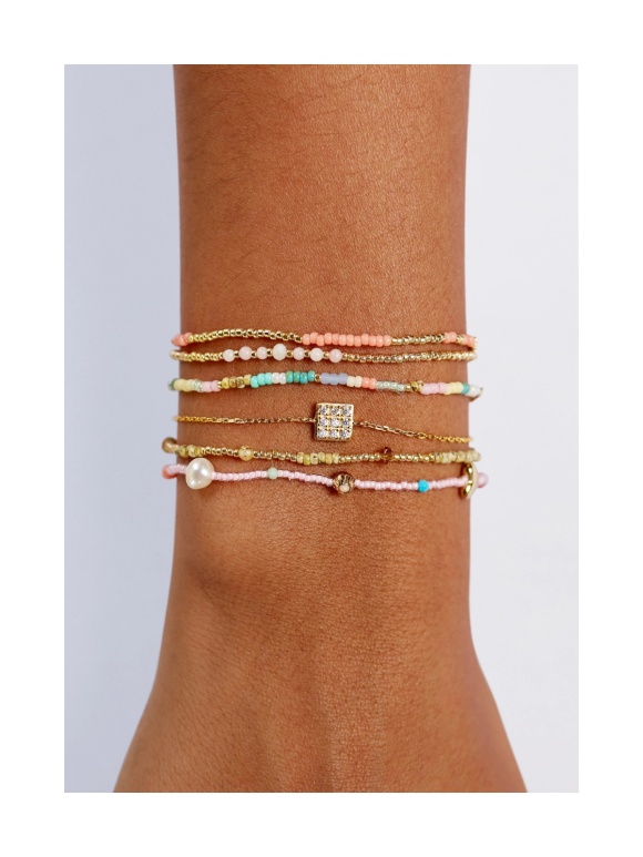 Anni Lu - BEAD & GEM ARMBÅND