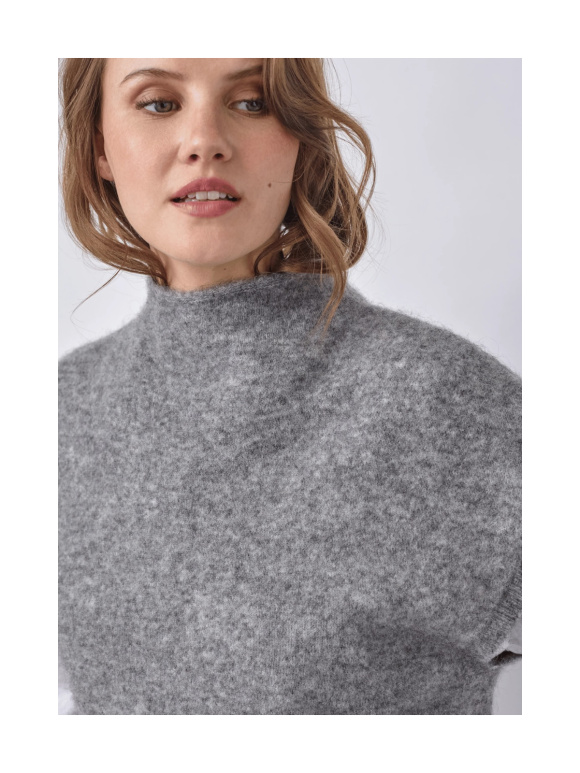 REDGREEN - JOSH STRIKVEST MED MOHAIR