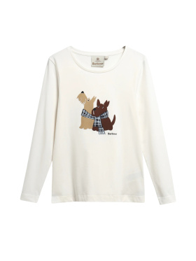 BARBOUR - LOSSIE BLUSE MED HUNDE