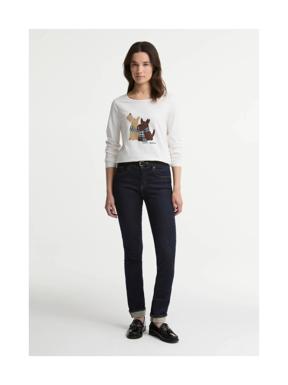 BARBOUR - LOSSIE BLUSE MED HUNDE