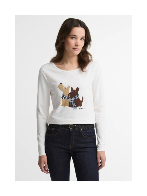 BARBOUR - LOSSIE BLUSE MED HUNDE