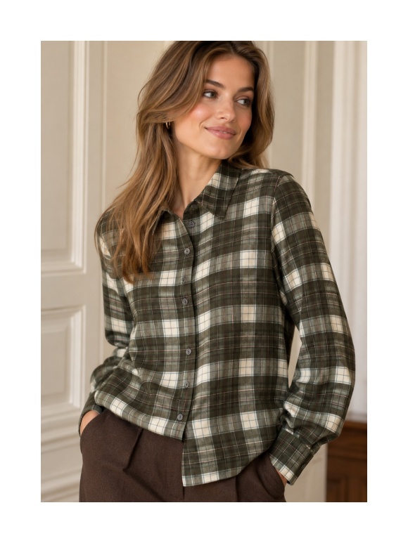 Max Mara - DRETE Ternet Skjorte