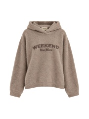 Max Mara - VETRINO Hoodie med Logo Max Mara - VETRINO Hoodie med Logo