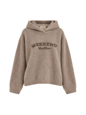 Max Mara - VETRINO Hoodie med Logo