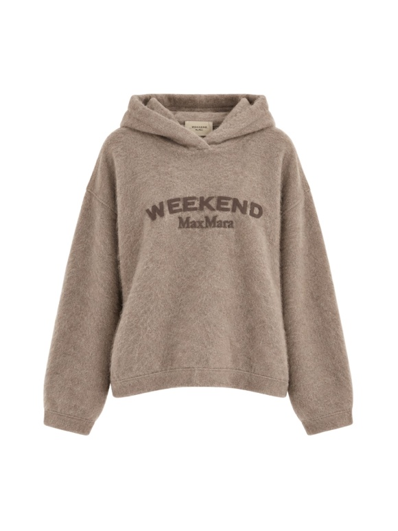 Max Mara - VETRINO Hoodie med Logo