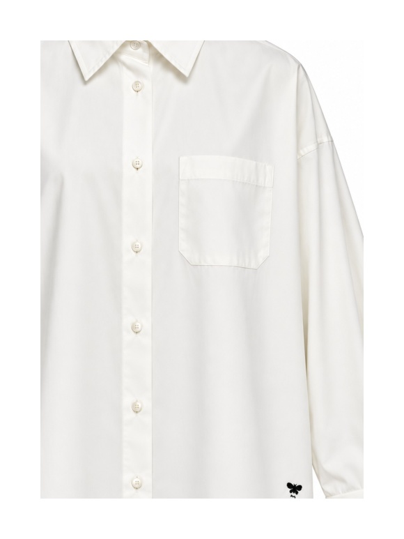 Max Mara - Klassisk Skjorte med plissé ærmer