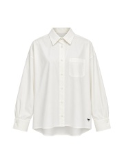Max Mara - Klassisk Skjorte med plissé ærmer Max Mara - Klassisk Skjorte med plissé ærmer