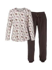 Lady Avenue - BAMBOO PYJAMAS SÆT MED PRINT Lady Avenue - BAMBOO PYJAMAS SÆT MED PRINT