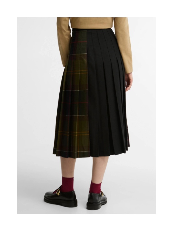 BARBOUR - Marena Tartan Midi Skirt