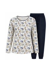 Lady Avenue - BAMBOO PYJAMAS BLÅ Lady Avenue - BAMBOO PYJAMAS BLÅ