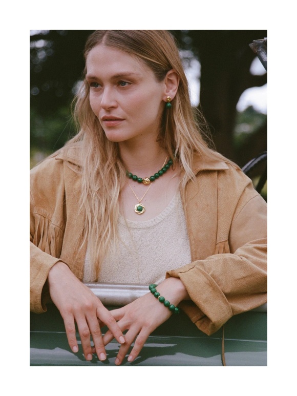 Anni Lu - MALACHITE HALSKÆDE