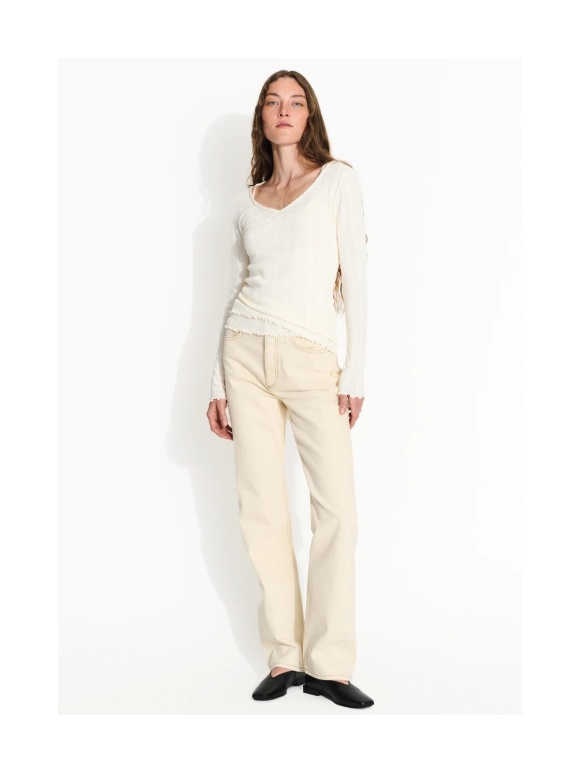 Skall - JUNE V-HALS BLUSE