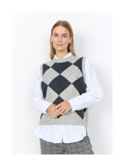 Soya - JANTI 1 Strik Vest Soya - JANTI 1 Strik Vest
