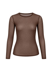 Black Colour - JESSIE MESH BLUSE Black Colour - JESSIE MESH BLUSE