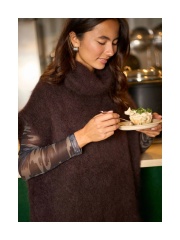 Black Colour - KAMMA MESH BLUSE Black Colour - KAMMA MESH BLUSE