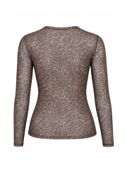Black Colour - KAMMA MESH BLUSE Black Colour - KAMMA MESH BLUSE