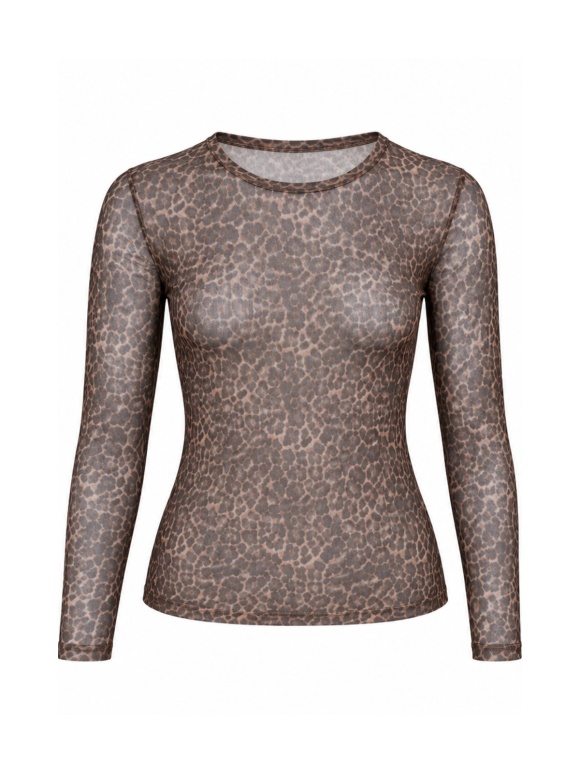Black Colour - KAMMA MESH BLUSE