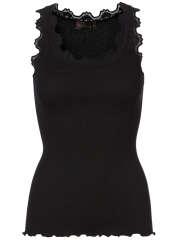 Rosemunde - Blondetop - Mange farver