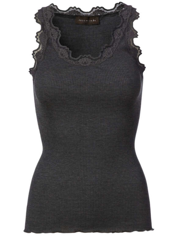 Rosemunde - Blondetop - Mange farver