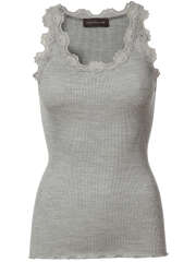 Rosemunde - Blondetop - Mange farver