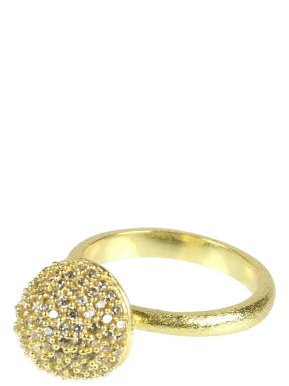 Pure By Nat Ring med zirkoner - Sølv main image 1