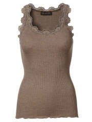 Rosemunde - Blondetop - Mange farver