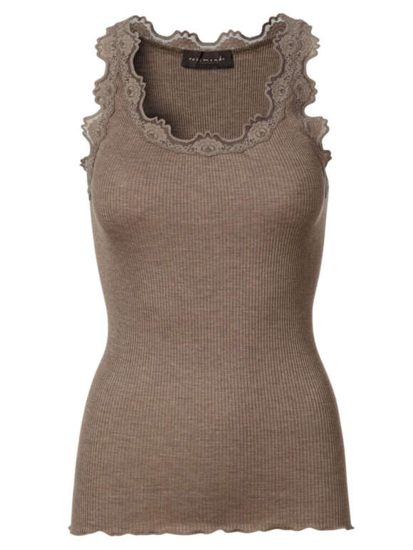 Rosemunde - Blondetop - Mange farver