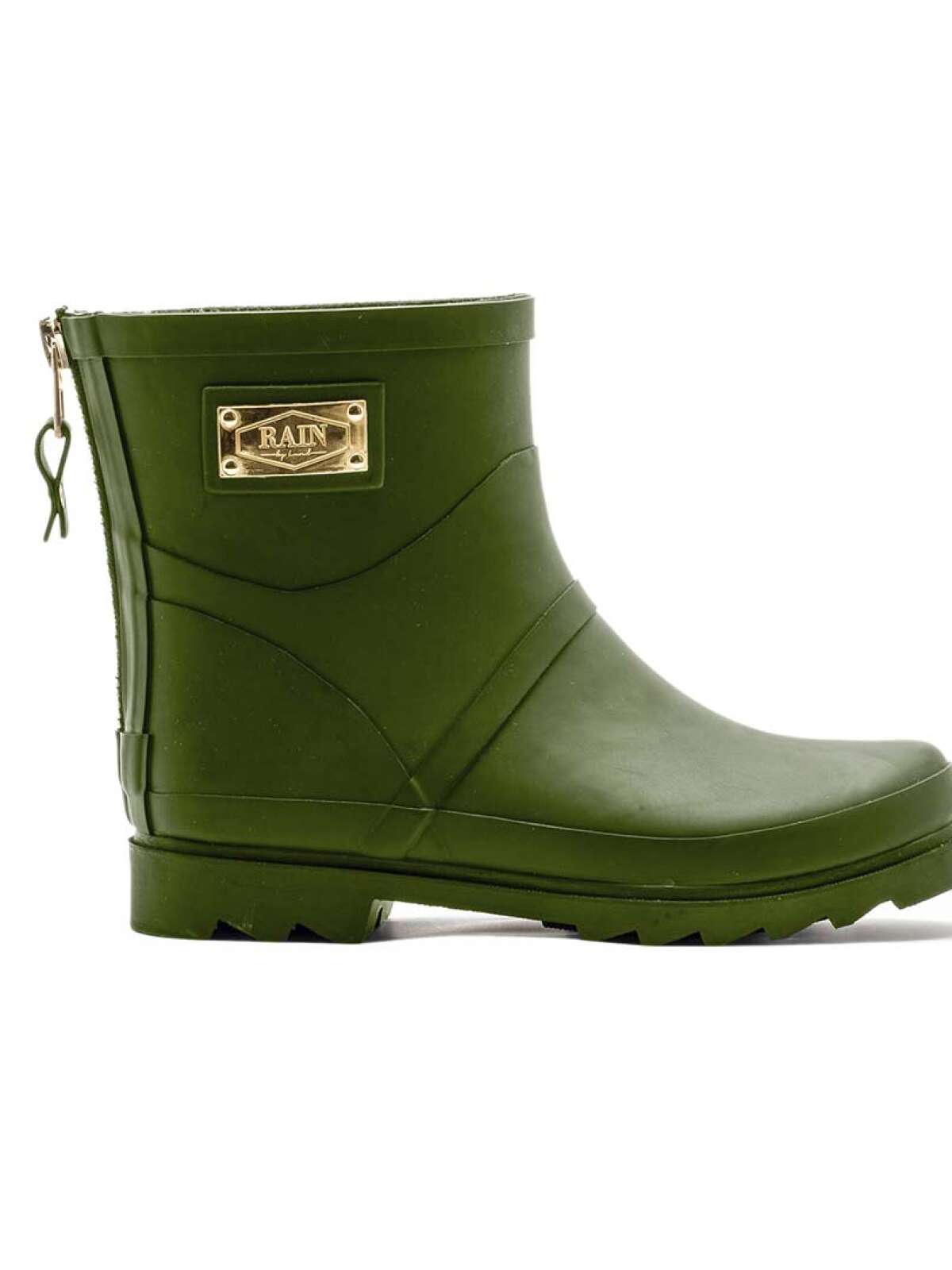 Plain Short Rubber Boots I Rain By Lund