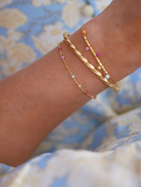 Enamel - Lola Rainbow bracelet 