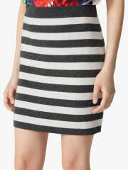 Kenzo - Striped wool mini skirt